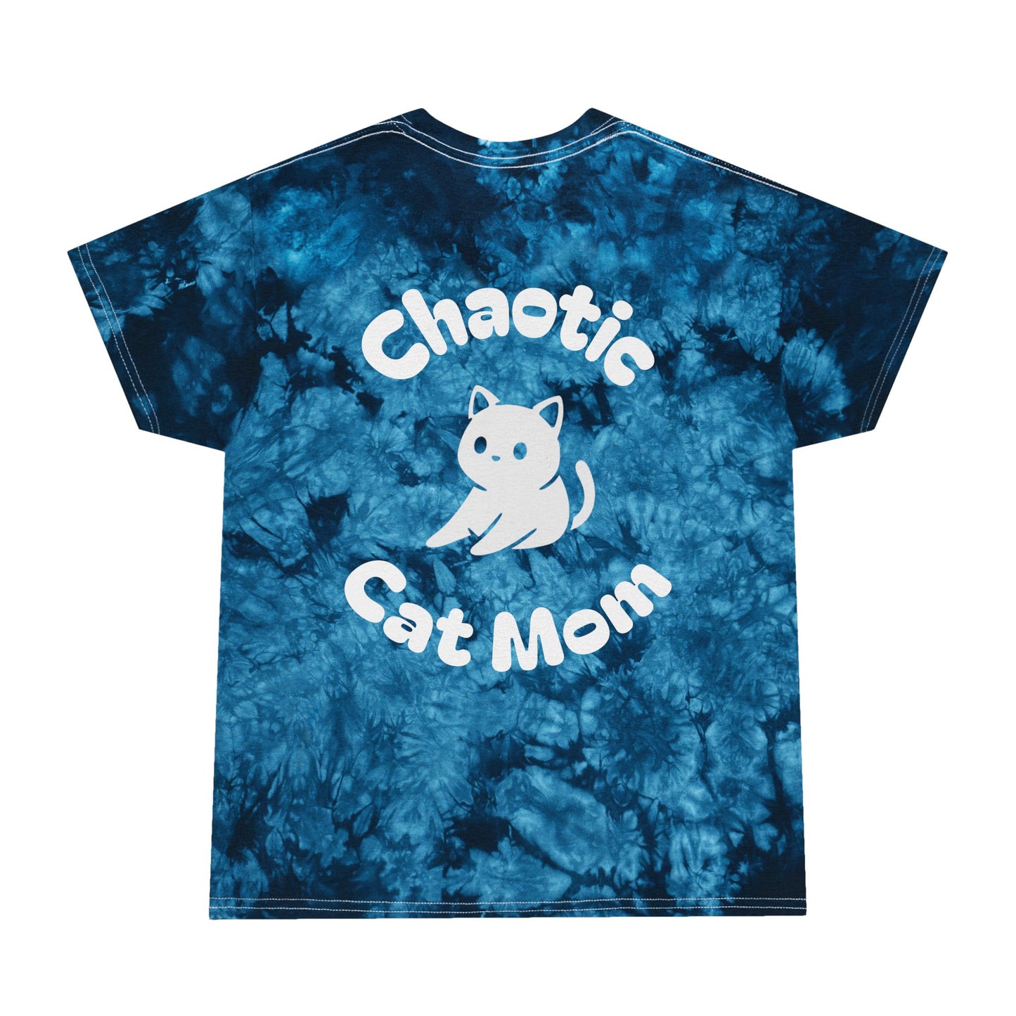 Tie-Dye Cat Mom Tee