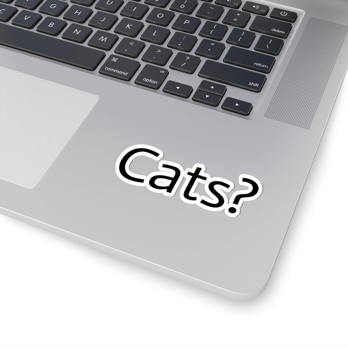 Cats? Sticker