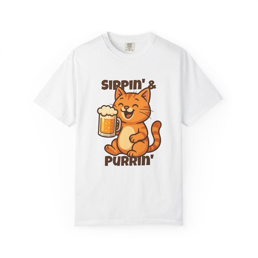 Sippin' & Purrin' t-shirt