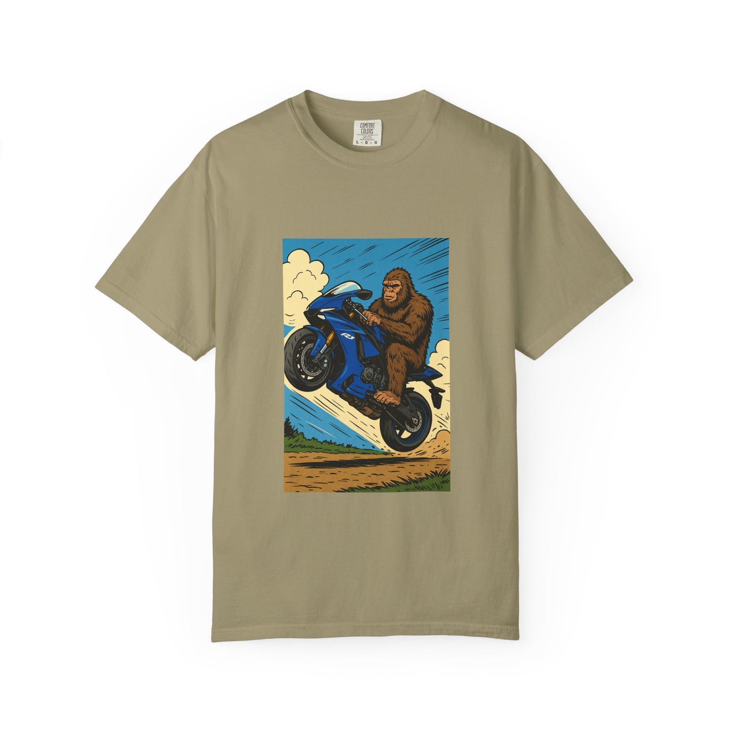 Sasquatch wheelie