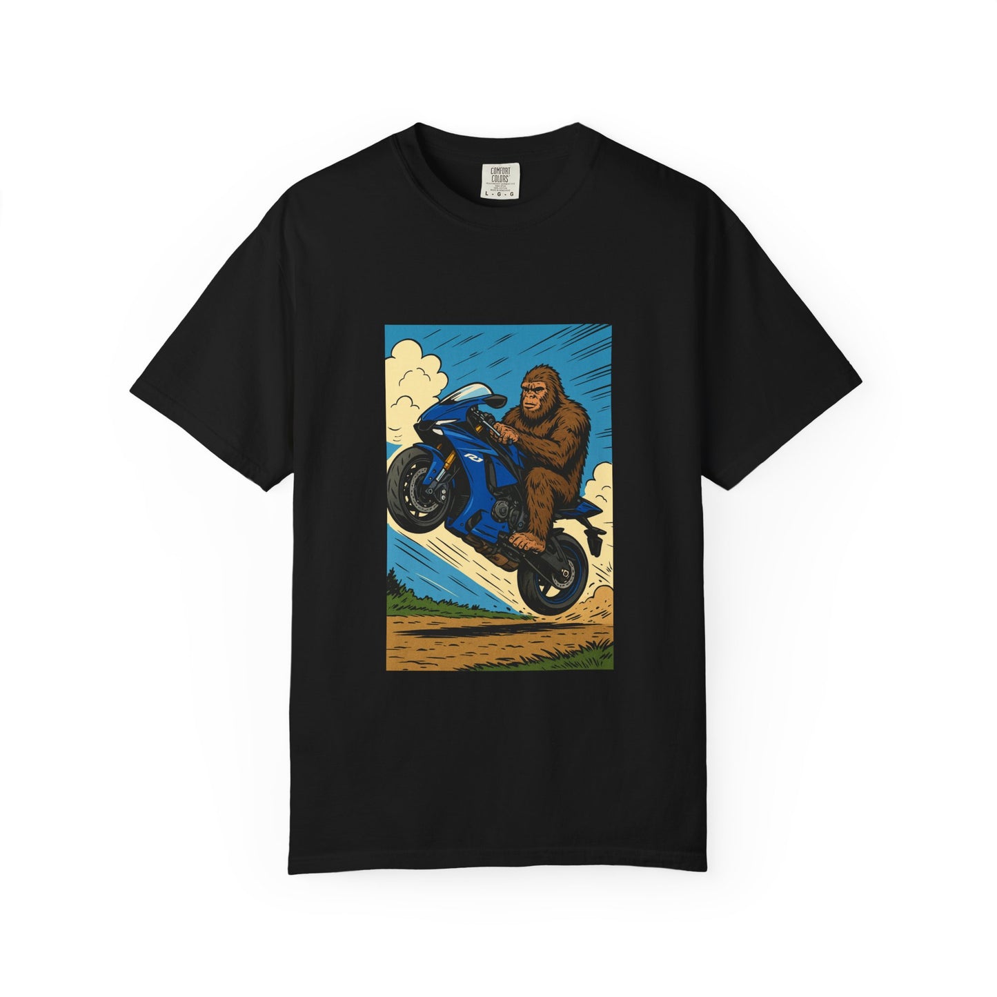 Sasquatch wheelie