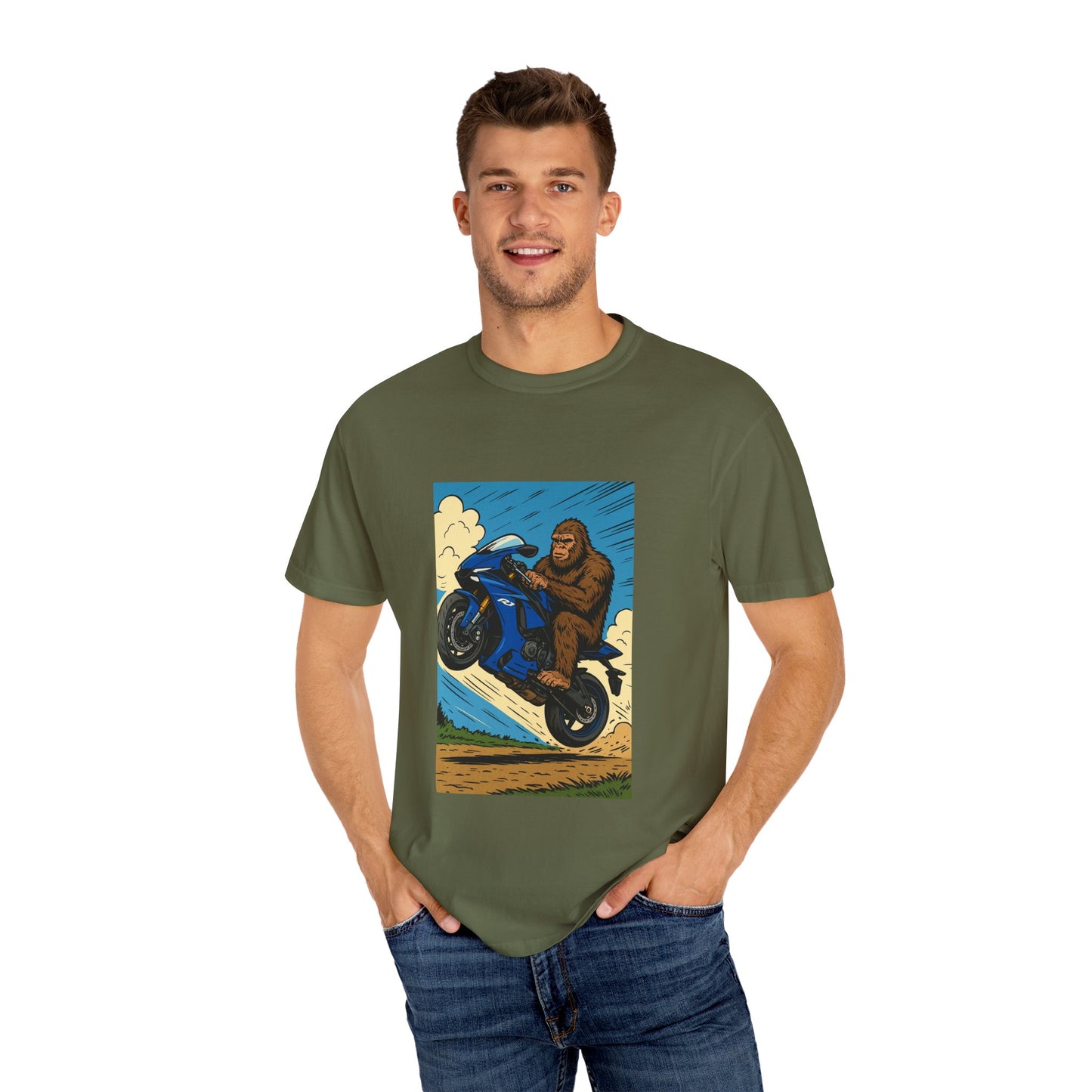 Sasquatch wheelie