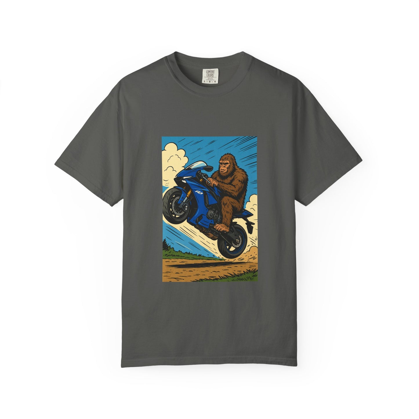 Sasquatch wheelie